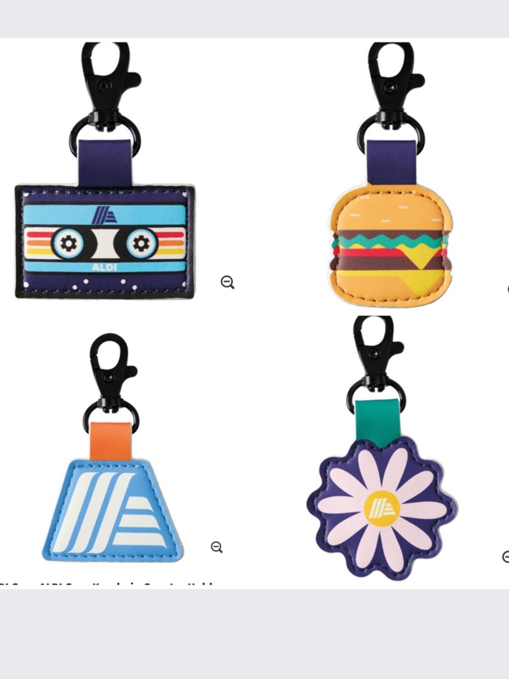 Aldi 2026 quarter holders - Set of 4  Assorted styles